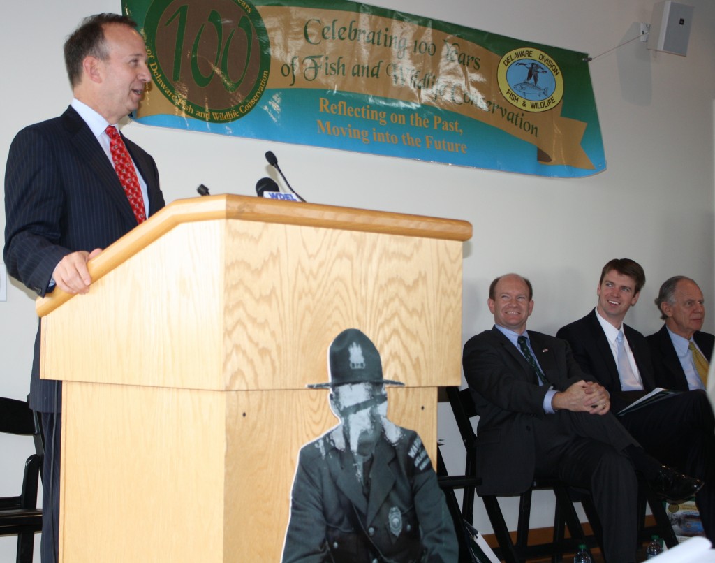 Governor Markell Celebrating 100 Years of Conservation