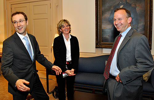 Governor Markell and Mark Murphy