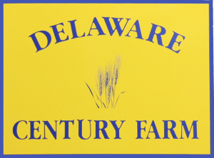 Century Farms sign