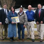 Poultry farmers Marilyn and Lee Ellers of Houston, Del.