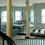 Courtroom inside The Old State House.