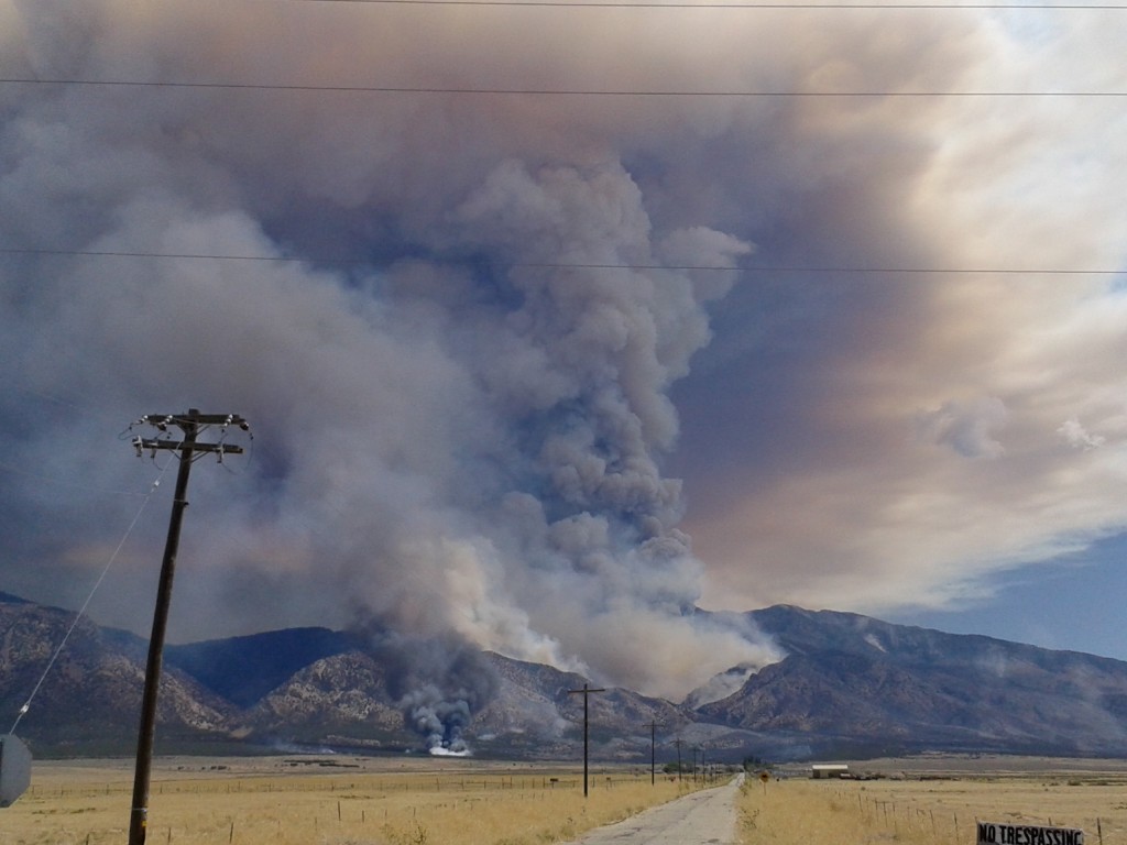 Patch Springs Fire in Utah