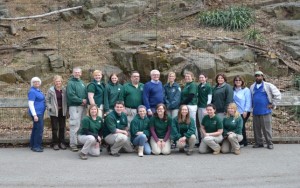 Pictured are staff members of the Brandywine Zoo who participated on this team.