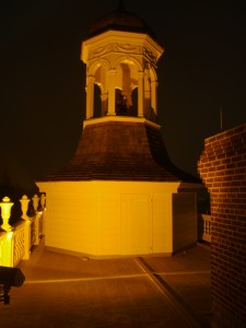 Bell tower at Dover’s Old State House. The site’s bell will ring at 3:15 p.m. on April 9, 2015 in commemoration of Robert E. Lee’s surrender at Appomattox in 1865.