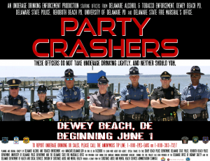 "Party Crashers" Campaign Flyer