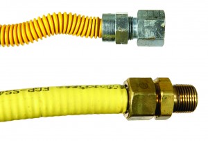 Yellow CSST pipe examples
