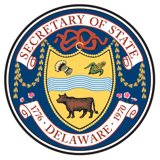 Picture of the Seal of the Delaware Secretary of State