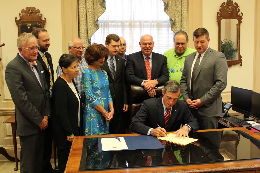 Governor Carney signs Senate Bill 17