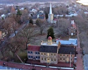 The New Castle Green and Courthouse will be focal points of Separation Day activities on June 9 and 10, 2017.