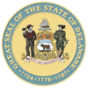 Delaware State seal used by the Department of Elections, New Castle County Office