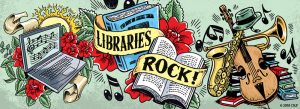 Libraries Rock graphic