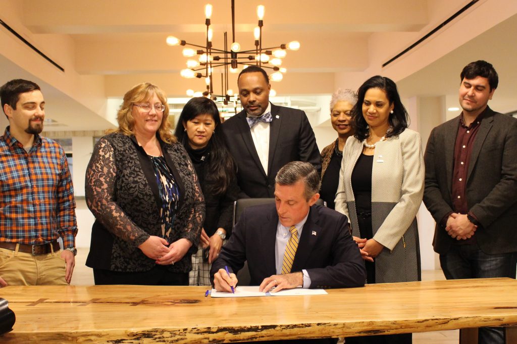 Governor Carney signs Executive Order 18, expanding the Open Data Council