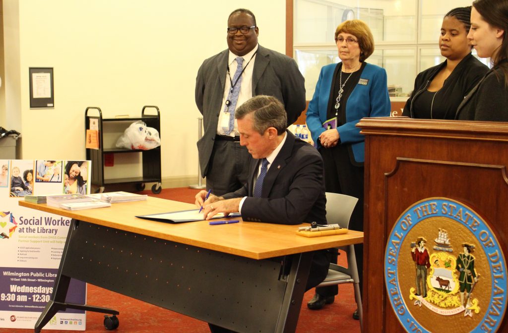 Governor Carney signs Social Work Proclamation