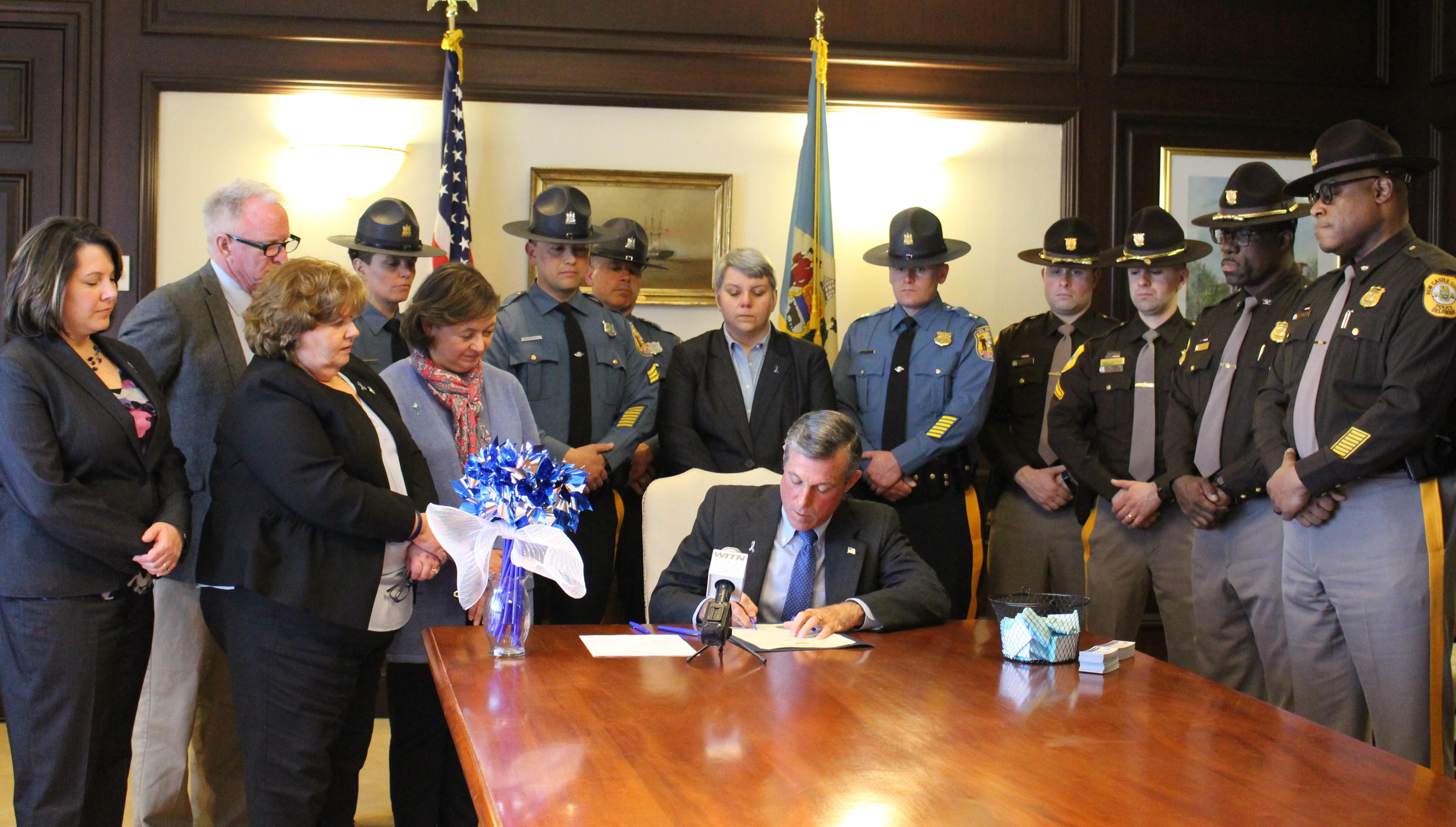 Governor Carney signs Child Abuse Prevention Month proclamation