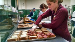 Food Bank volunteers