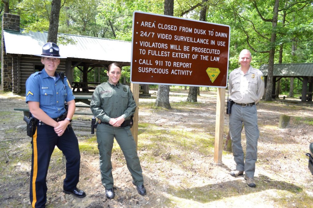 Delaware State Police, Fish & Wildlife, Forest Service