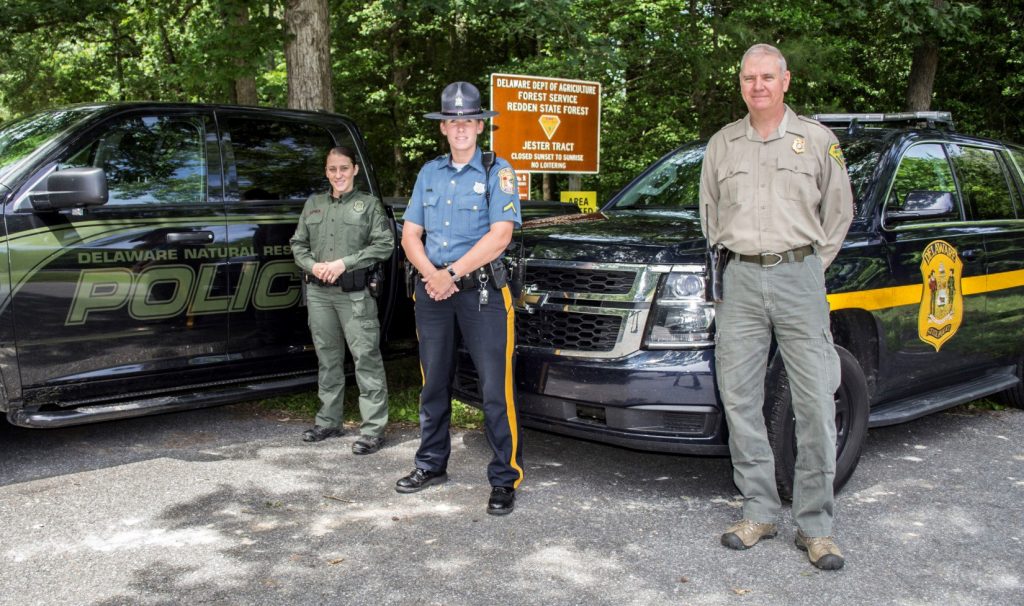 Fish & Wildlife, Delaware State Police, Delaware Forest Service