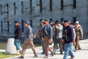  Fort Delaware POW Reenactors 