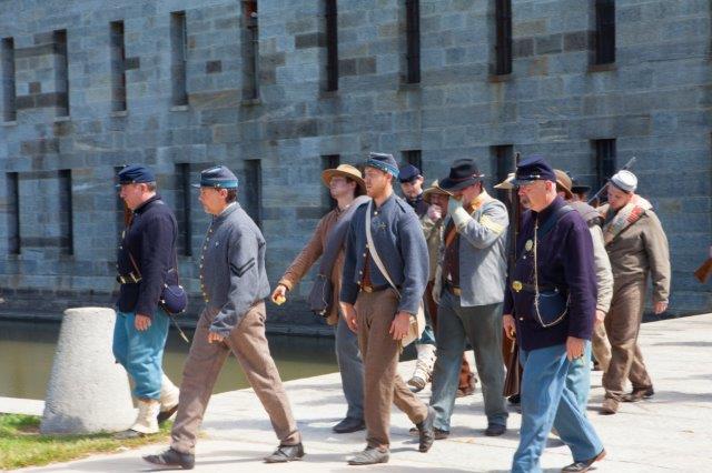 Fort Delaware POW Reenactors