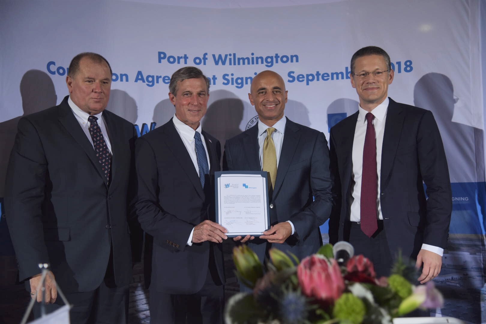 Port of Wilmington Concession Agreement Signing