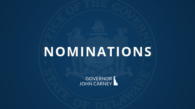 Picture of nominations, State of Delaware / Governor John Carney