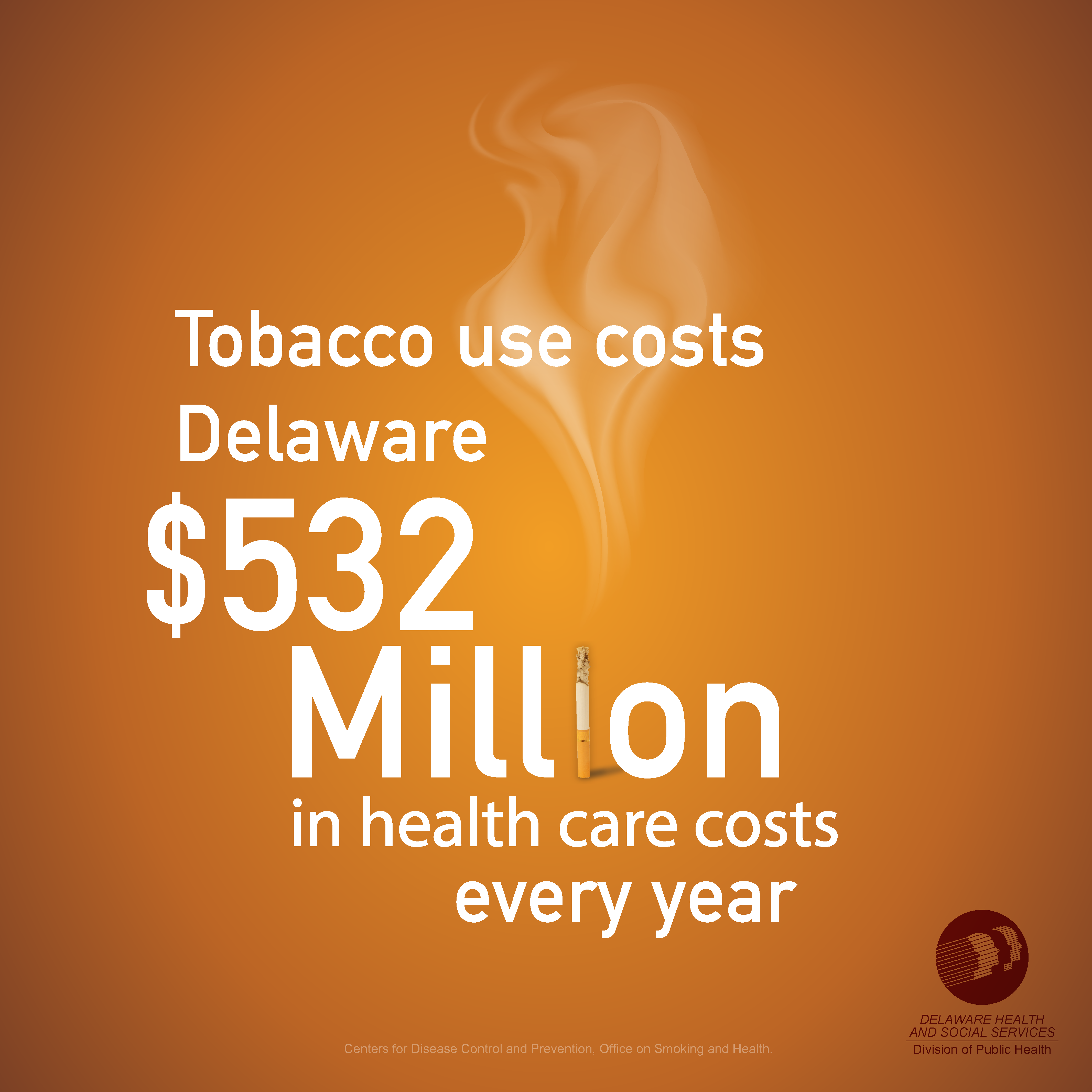 Tobacco use costs Delaware $352 million in health care costs every year