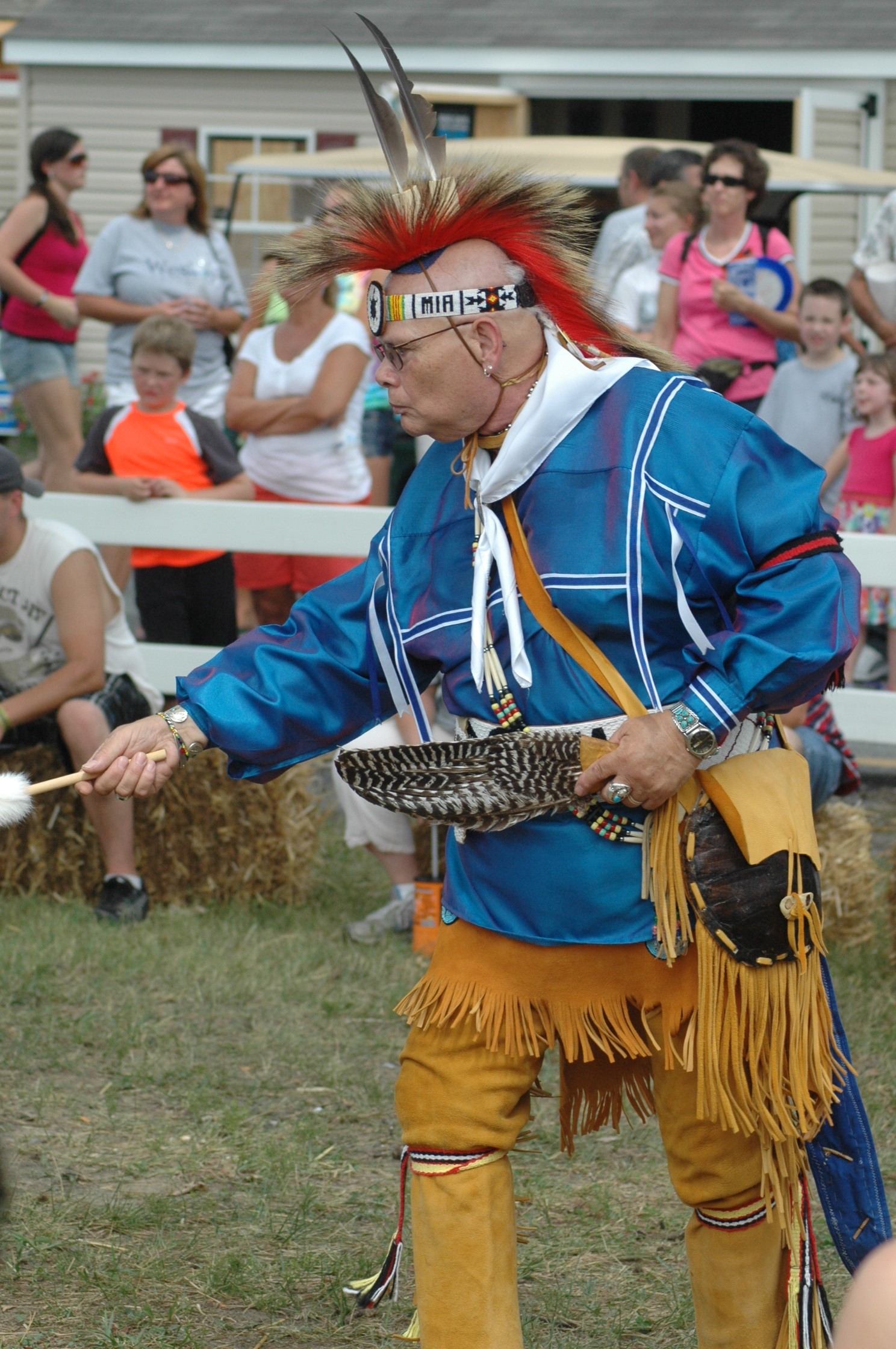Photo of Terry Sammons of the Lenape Indian Tribe of Delaware