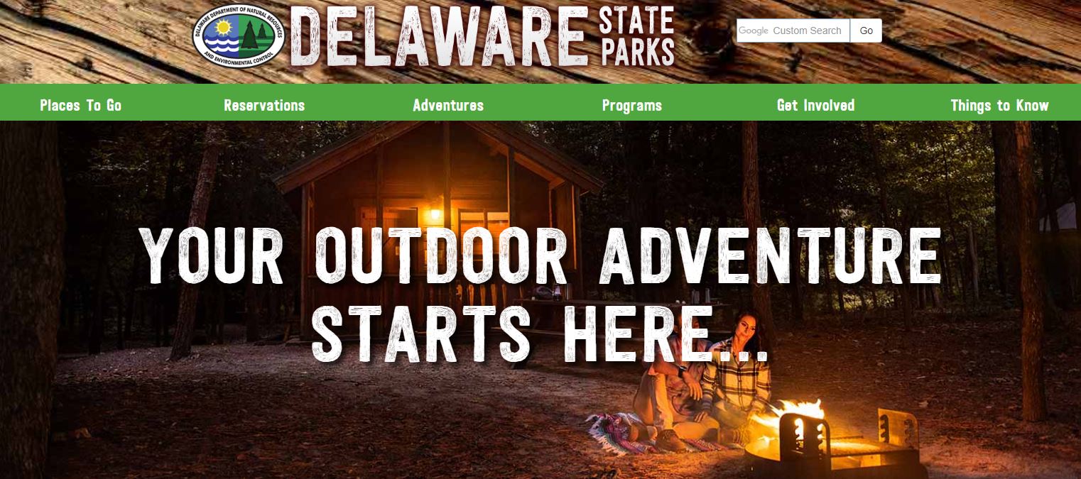 Delaware State Parks Web Site