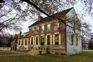 Photo of the John Dickinson Plantation mansion house