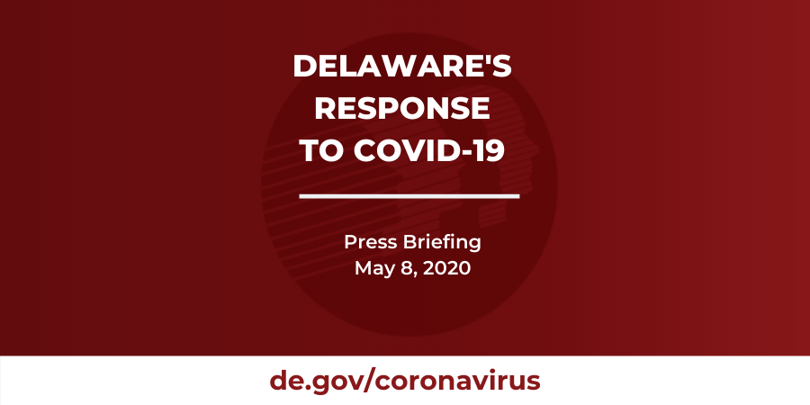 image: May 8, 2020 COVID-19 Press Briefing