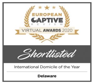 European Captive Awards Shortlisted International Domicile of the Year: Delaware