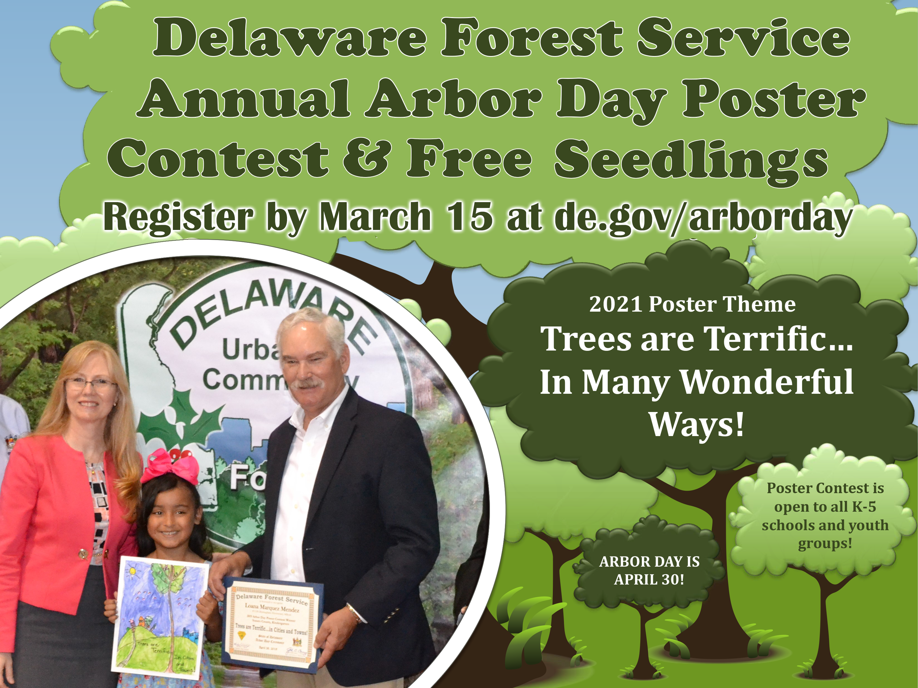 2021 Arbor Day Poster Contest