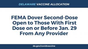State to vaccinate child care providers in Dover Saturday