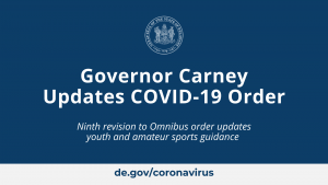 Governor Carney Updates COVID-19 Order