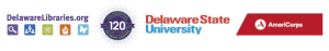 Delaware Libraries VISTA Logos