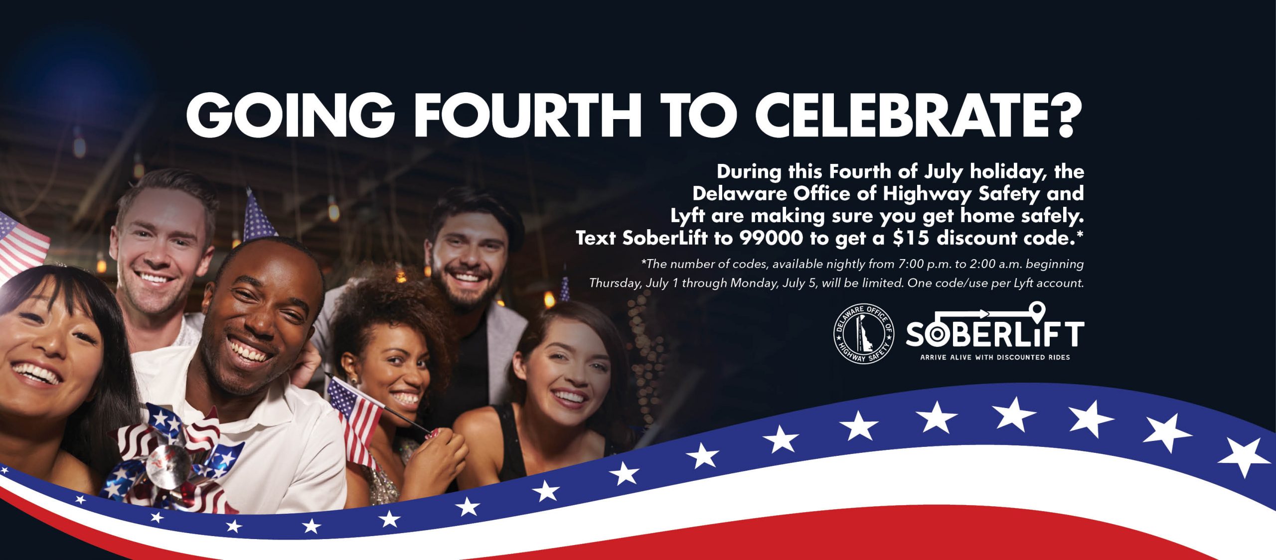 soberlift july 4th activation poster
