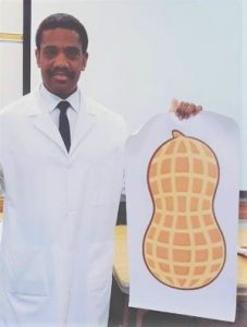 Photo of Keith Henley as George Washington Carver