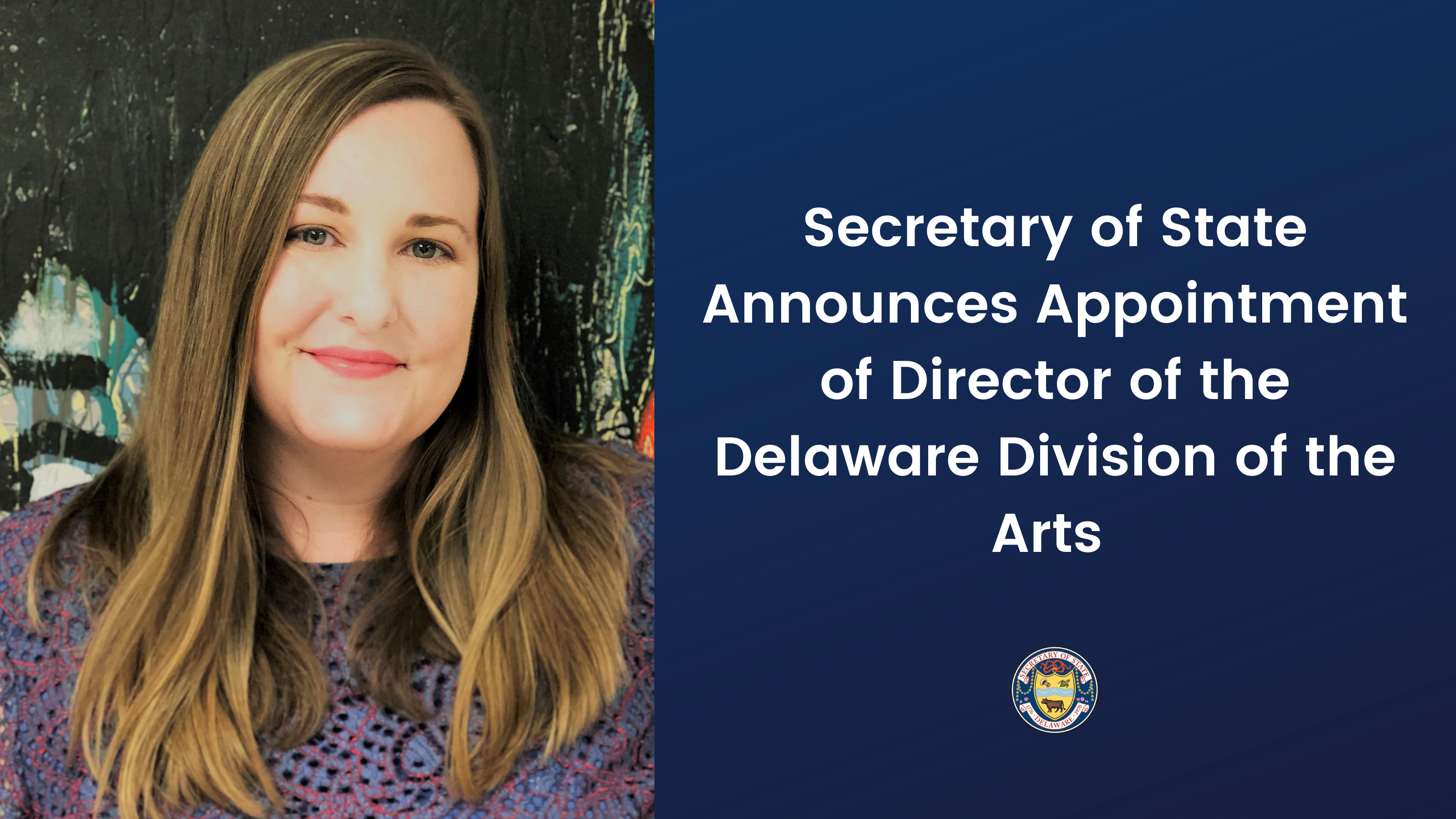 Photo of Jessica Ball, new Director of the Division of the Arts
