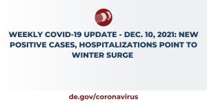 weekly update graphic for covid cases