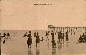 Photo of bathers at Rehoboth Beach, Del.