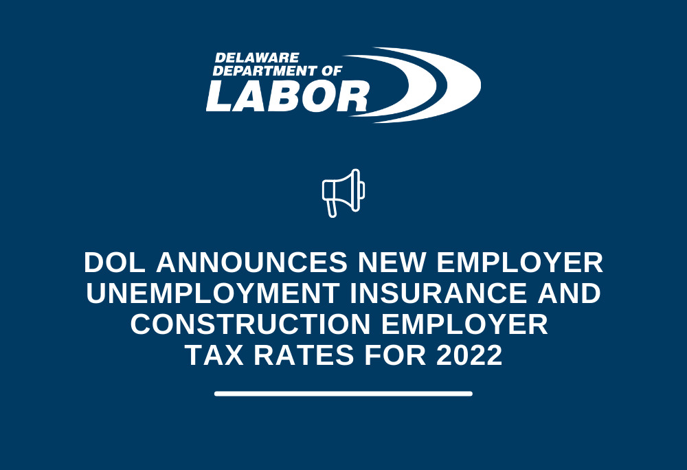 DOL Tax Rate Announcement