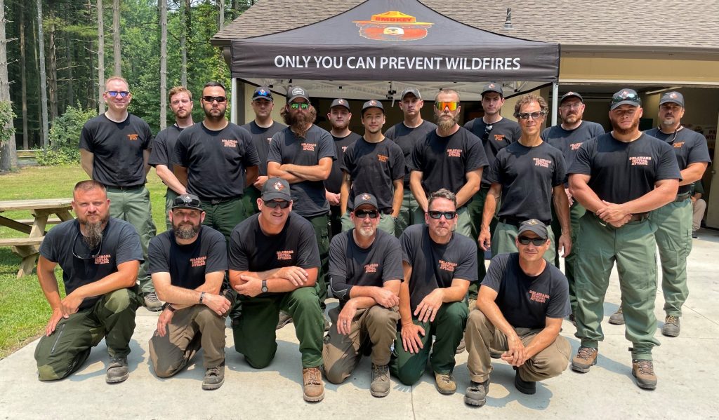 Delaware 2021 wildfire crew