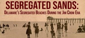 Photo of the 'Segregated Sands' banner