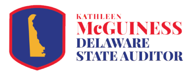 Kathleen McGuiness Delaware State Auditor Logo