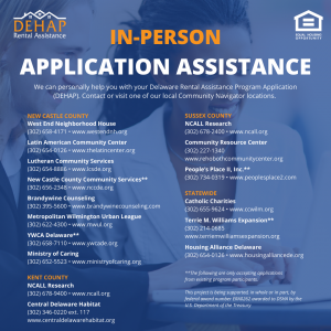 in person appication assistance