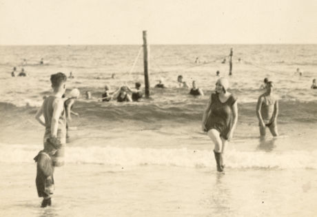 The Surf Safety Line at Rehoboth Beach