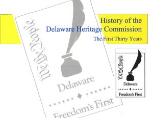 The History of the Delaware Heritage Commission The First Thirty Years Cover