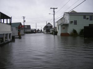 Flooding such as occurred in Delaware during Hurricane Sandy is becoming a bigger threat