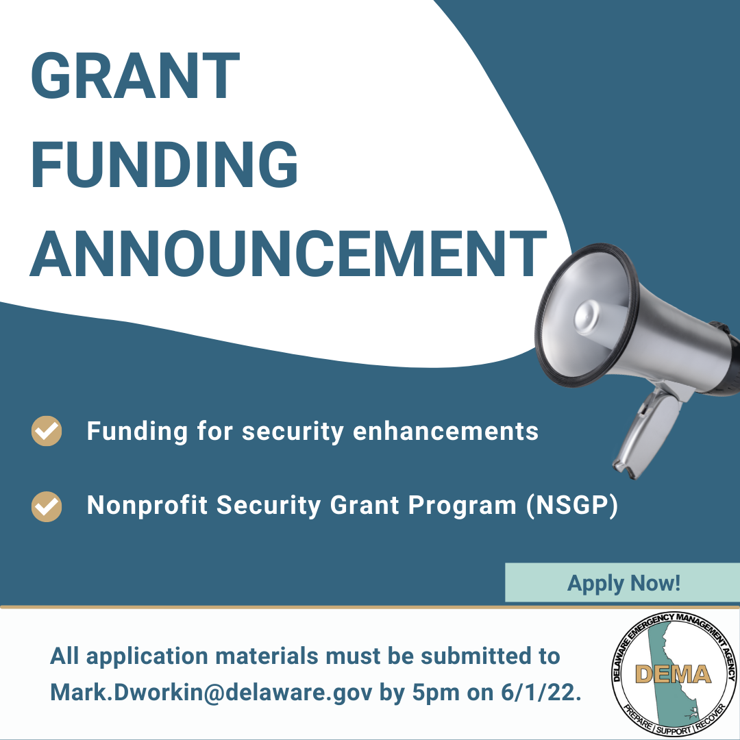 Grant funding announcement