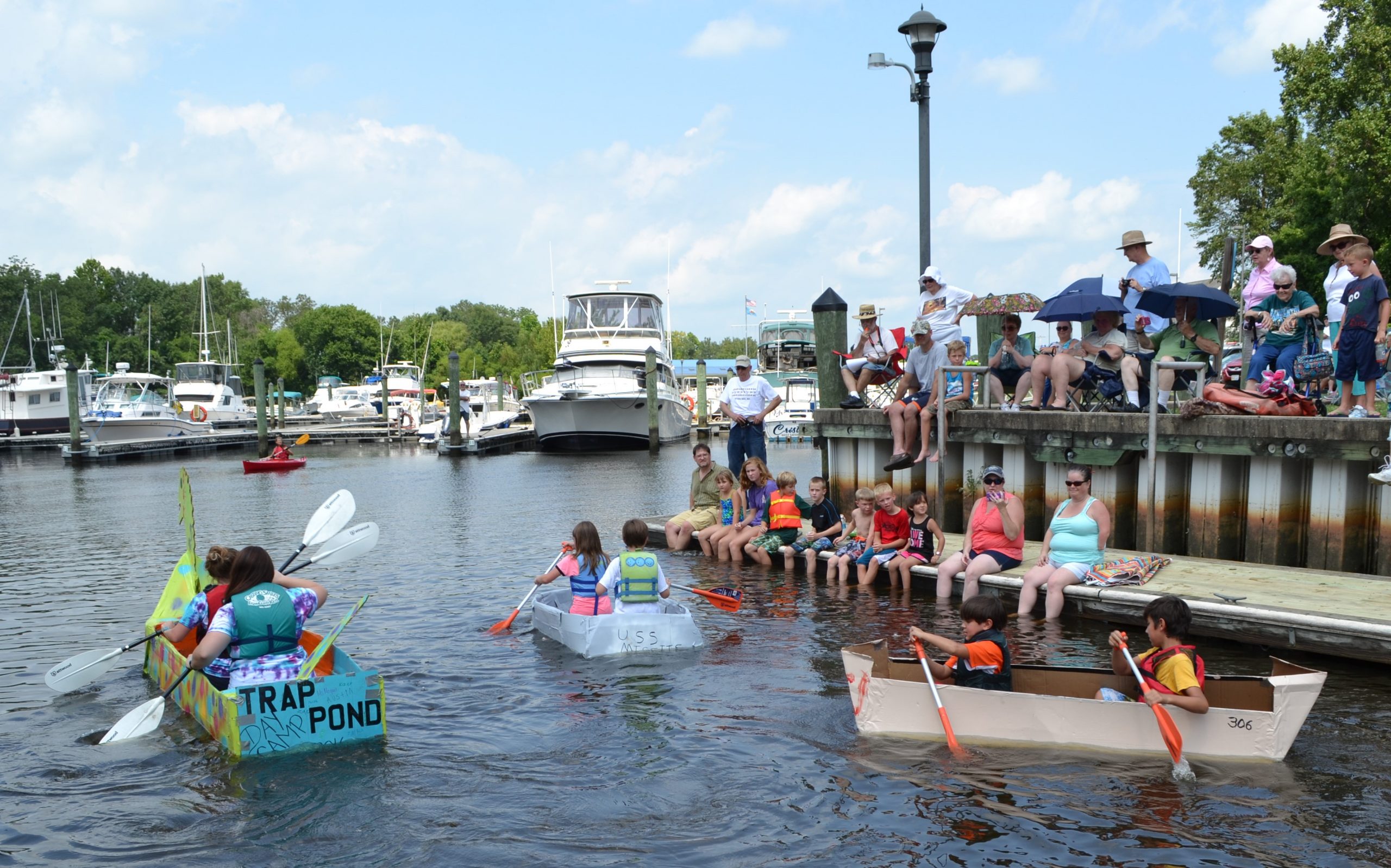 Recycled Cardboard Boat Regatta Set for Saturday, Aug. 6 on Nanticoke River - State of Delaware News - news.delaware.gov